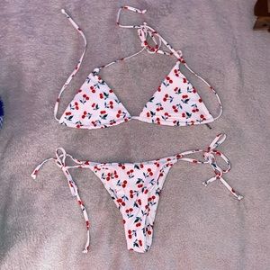 Cherry String Bikini 🍒